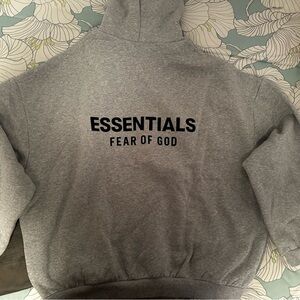 Fear of God Essentials Heather Gray Sweatshirt